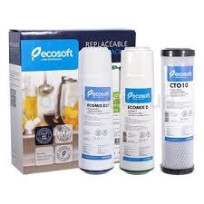 Покращений комплект картриджів Ecosoft для потрійних фільтрів