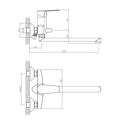Смеситель Rozzy Jenori Atlant Z002-9B